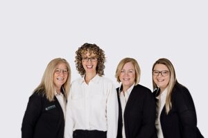 Photo of the doctor and staff.